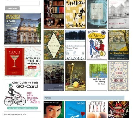 Books and Movies Girls Guide To Paris Site