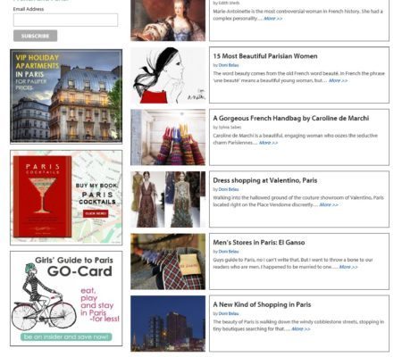 Girls Guide To Paris Fashion Blog