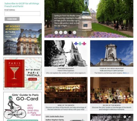 Home Page Travel Site Girls Guide To Paris