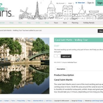 Girls Guide To Paris Product Page