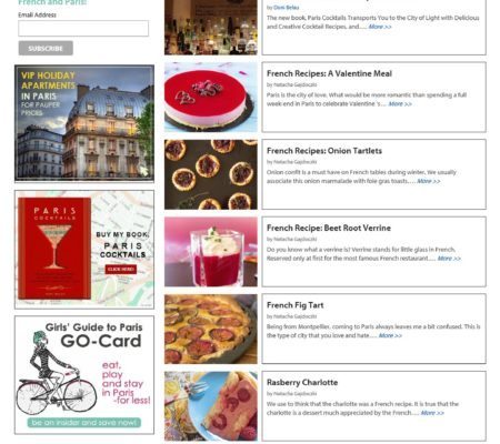 Girls Guide To Paris Recipes