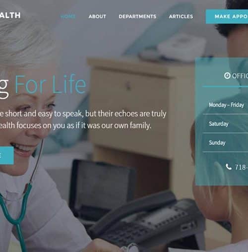 Healthcare Practice Website